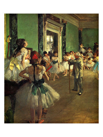 Dance Class Giclee Print Dance Class Giclee Print