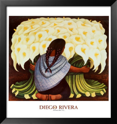 Flower Seller 1942 Framed Print Flower Seller 1942 Framed Print