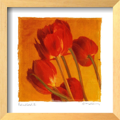 Red & Gold II - mini Framed Print Red & Gold II - mini Framed Print