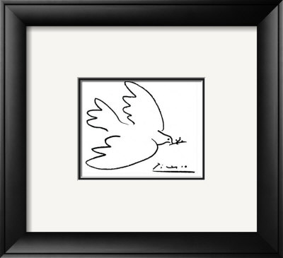 Dove of Peace Framed Print Dove of Peace Framed Print