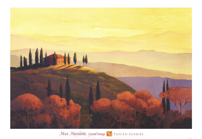 Tuscan Sunrise Print Tuscan Sunrise Print