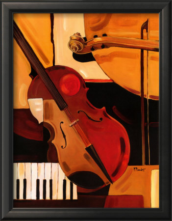Abstract Violin Framed Print Abstract Violin Framed Print