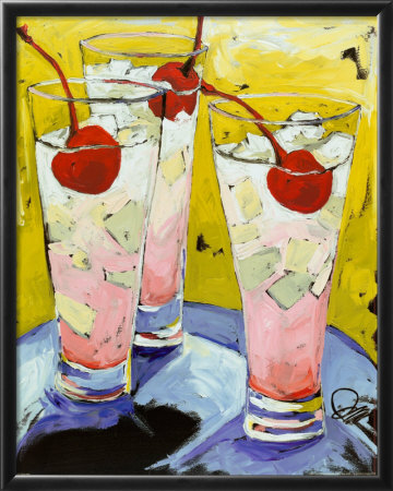 Cherry Sodas Framed Print Cherry Sodas Framed Print