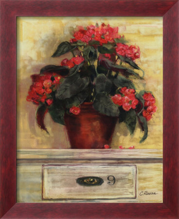 Begonias Framed Print Begonias Framed Print