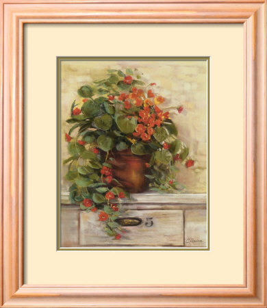 Nasturtiums Framed Print Nasturtiums Framed Print