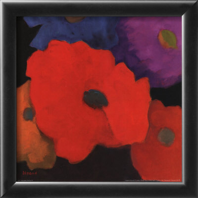 December Zinnias IV Framed Print December Zinnias IV Framed Print
