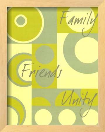 Circle of Friends I Framed Print Circle of Friends I Framed Print