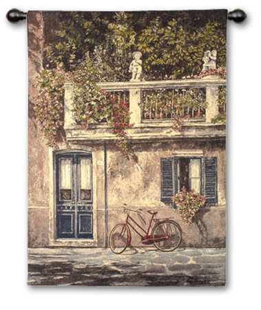 Second Story Garden Wall Tapestry Second Story Garden Wall Tapestry