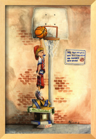 Slam Dunk Framed Print Slam Dunk Framed Print