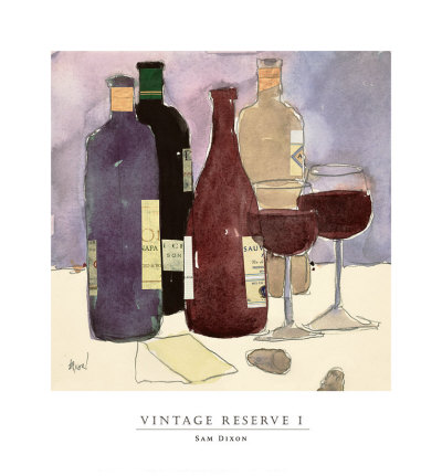 Vintage Reserve I Print Vintage Reserve I Print