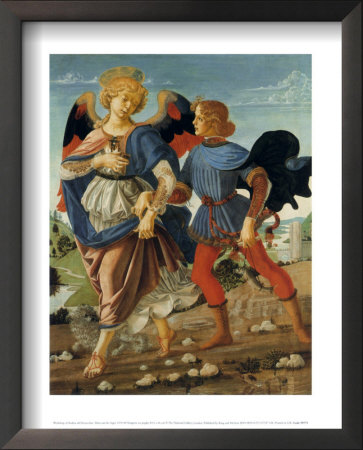 Tobias and the Angel Framed Print Tobias and the Angel Framed Print