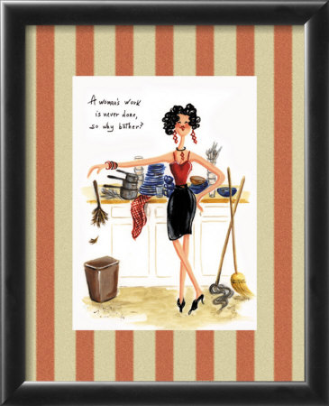 Wild Women: Work Framed Print Wild Women: Work Framed Print