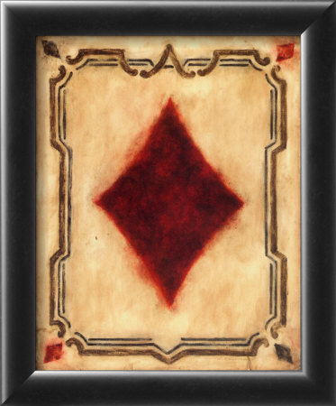 Card Suits - Diamonds Framed Print Card Suits - Diamonds Framed Print