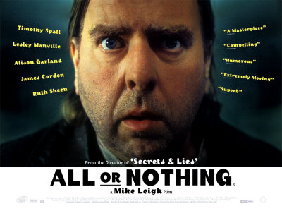 All or Nothing Poster All or Nothing Poster