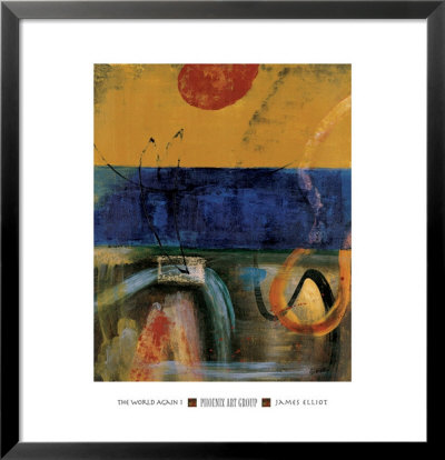The World Again I Framed Print The World Again I Framed Print