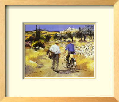 Vers le village Framed Print Vers le village Framed Print