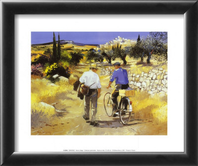 Vers le village Framed Print Vers le village Framed Print