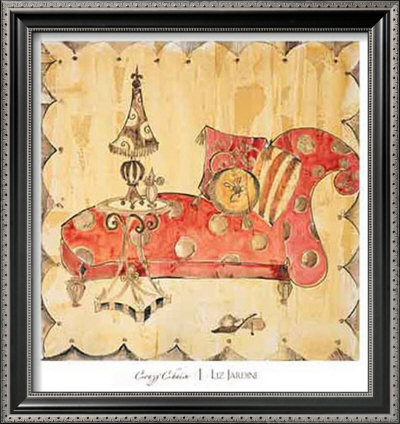 Crazy Chaise I Framed Print Crazy Chaise I Framed Print