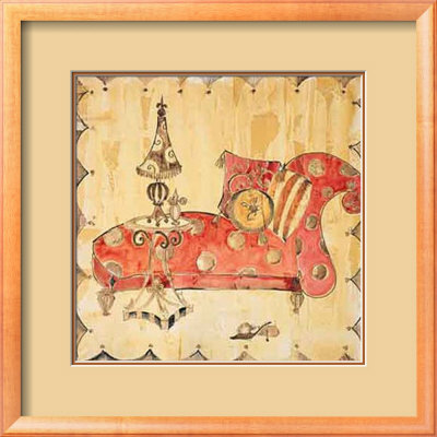 Crazy Chaise I Framed Print Crazy Chaise I Framed Print
