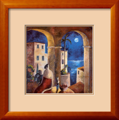 Mirando la Luna Framed Print Mirando la Luna Framed Print