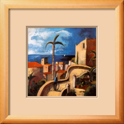 Casa con Jardin Framed Print Casa con Jardin Framed Print