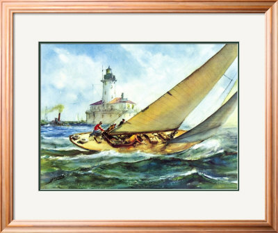 A Good Breeze Framed Print A Good Breeze Framed Print