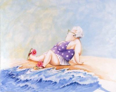 Bathing Beauty I Print Bathing Beauty I Print