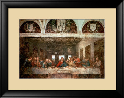 Last Supper Framed Print Last Supper Framed Print