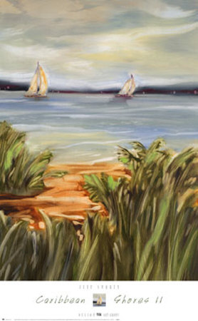 Caribbean Shores II Print Caribbean Shores II Print