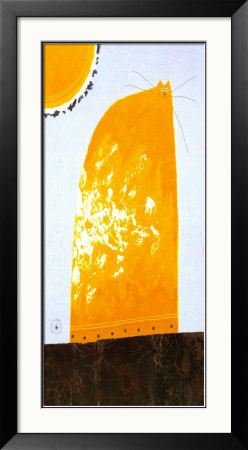 Yellow Cat Framed Print Yellow Cat Framed Print