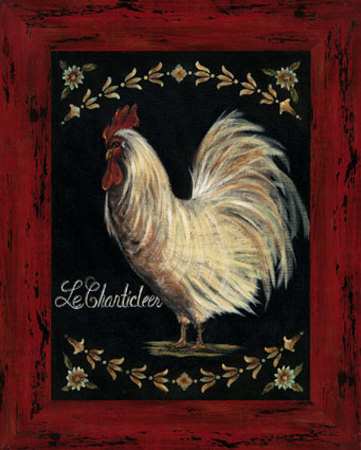 Le Charticleer Print Le Charticleer Print