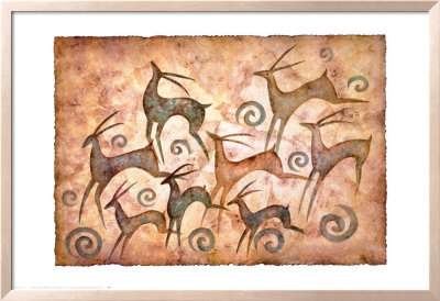 Leaping Antelope Framed Print Leaping Antelope Framed Print