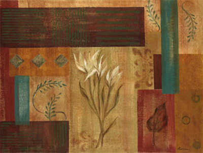 "Abstract Floral II" Print