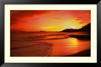 Maui Sunset Framed Print Maui Sunset Framed Print