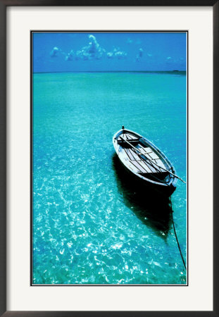 Polynesian Blues Framed Print Polynesian Blues Framed Print