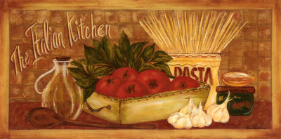 Italian Kitchen Print Italian Kitchen Print