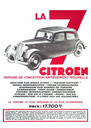 La 7 CV Citroen Print La 7 CV Citroen Print