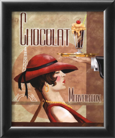 Dessert Ad I Framed Print Dessert Ad I Framed Print