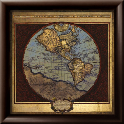Western Hemisphere Framed Print Western Hemisphere Framed Print