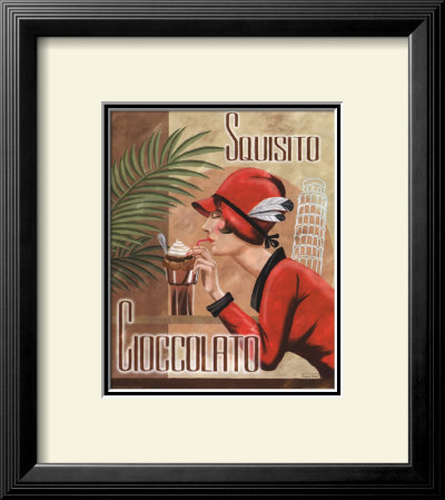Dessert Ad IV Framed Print Dessert Ad IV Framed Print