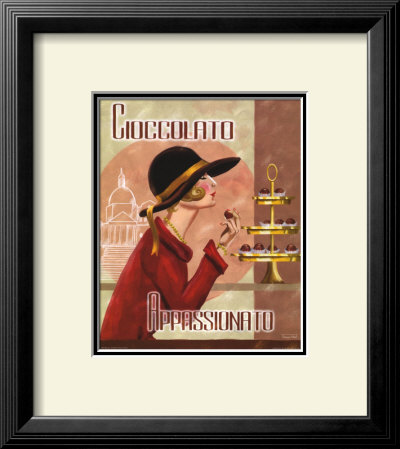 Dessert Ad III Framed Print Dessert Ad III Framed Print