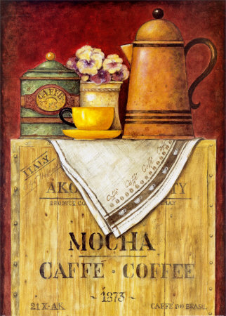 Mocha Caffe - Coffee Print Mocha Caffe - Coffee Print
