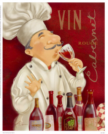 Wine Chef III Print Wine Chef III Print