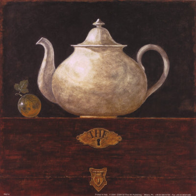 Tea Pot Print Tea Pot Print