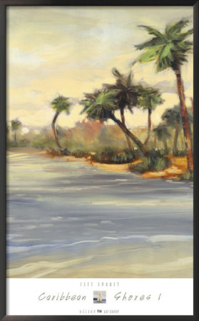 Caribbean Shores I Framed Print Caribbean Shores I Framed Print
