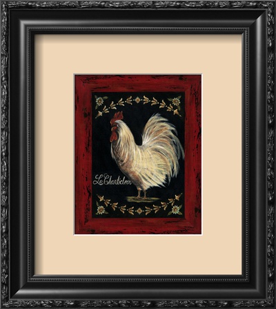 Le Charticleer Framed Print Le Charticleer Framed Print