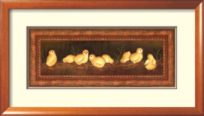 8 Chicks Framed Print 8 Chicks Framed Print