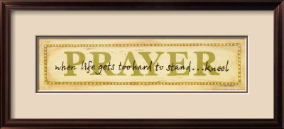 Prayer Framed Print Prayer Framed Print