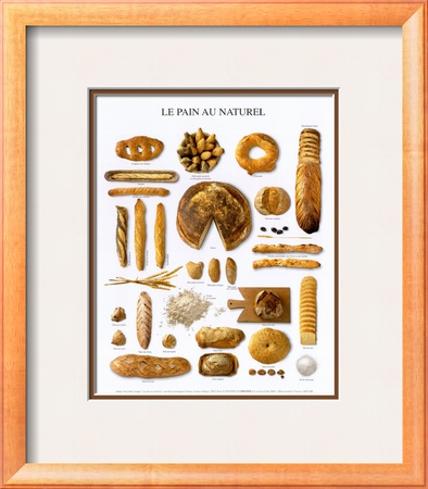 Natural Bread Framed Print Natural Bread Framed Print