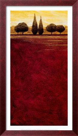 Red Earth I Framed Print Red Earth I Framed Print